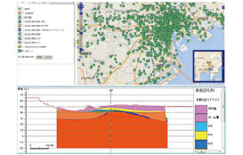 大林組 広域地盤情報活用システム