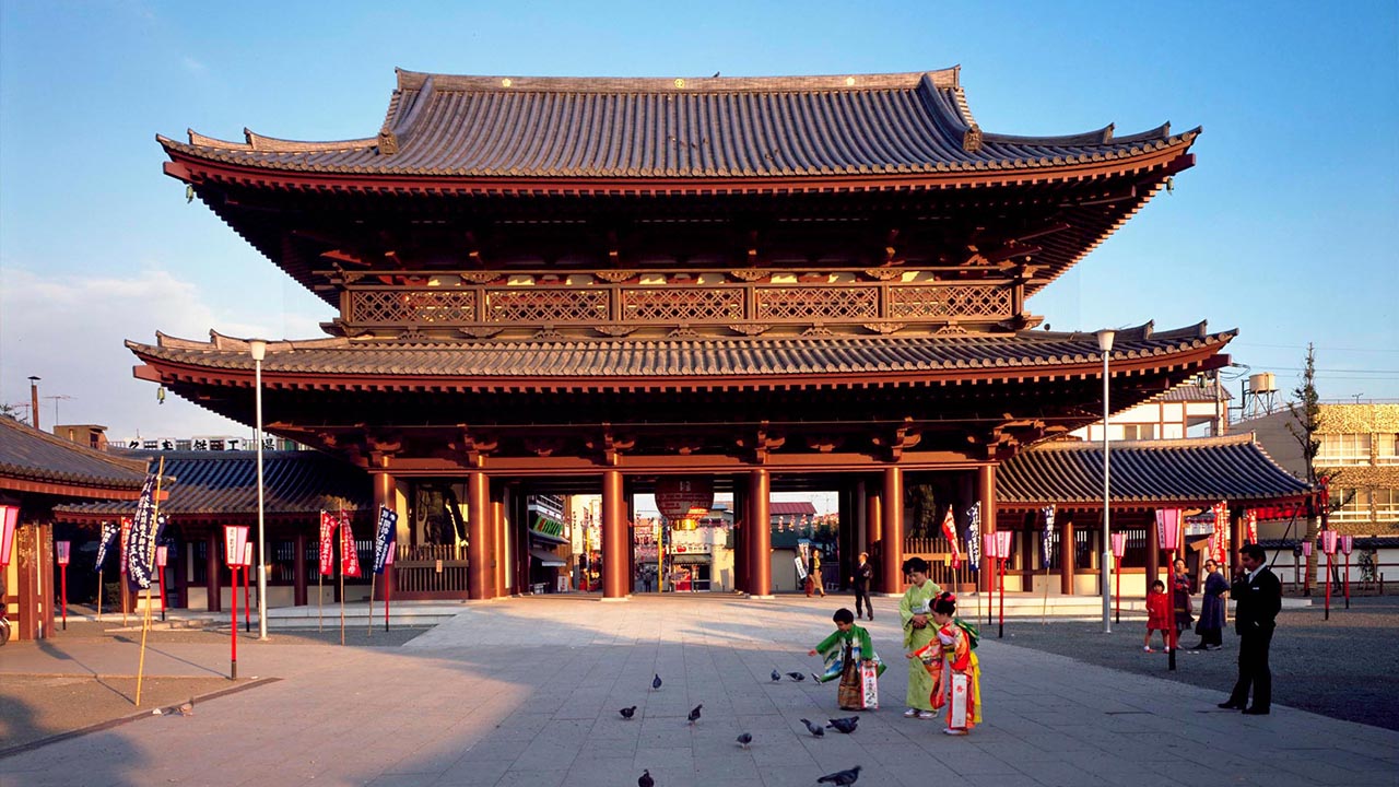 川崎大師平間寺大山門