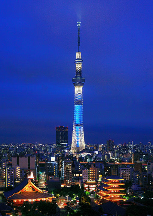 夜景「粋」　&copy;TOKYO-SKYTREE